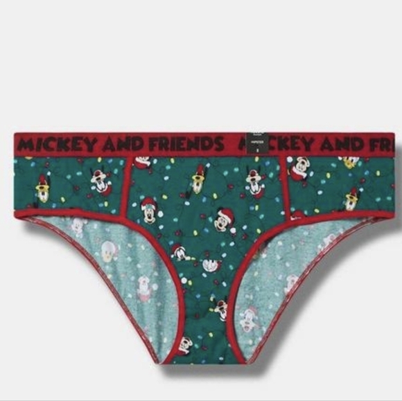 Torrid Disney Mickey & Friends Mid Rise Cotton Hipster Panty 2x or 3x - Picture 6 of 13